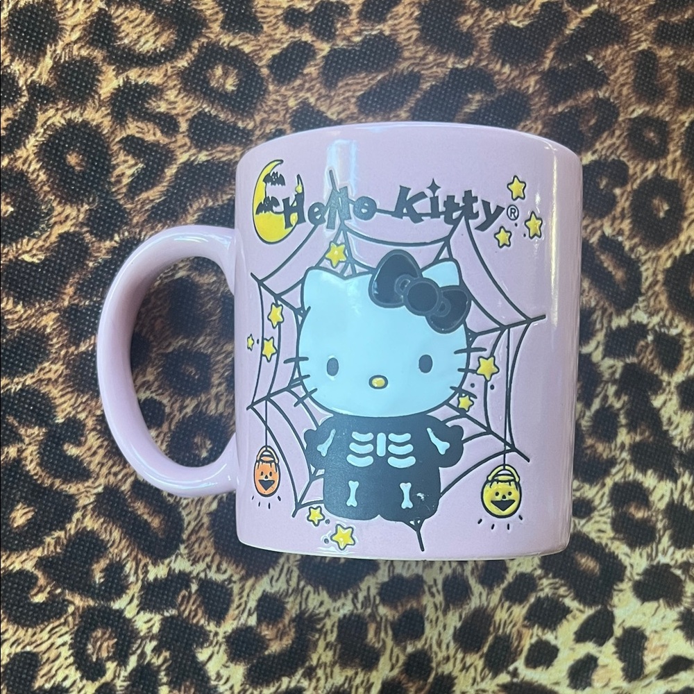 Hello Kitty Pink Halloween Mug